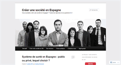 Desktop Screenshot of creersocieteespagne.com